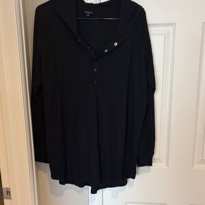 Torrid Black Light weight Hoodie Sweatshirt